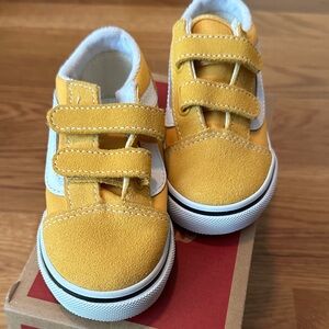 Vans Toddler Bright Yellow Sneakers 8C
